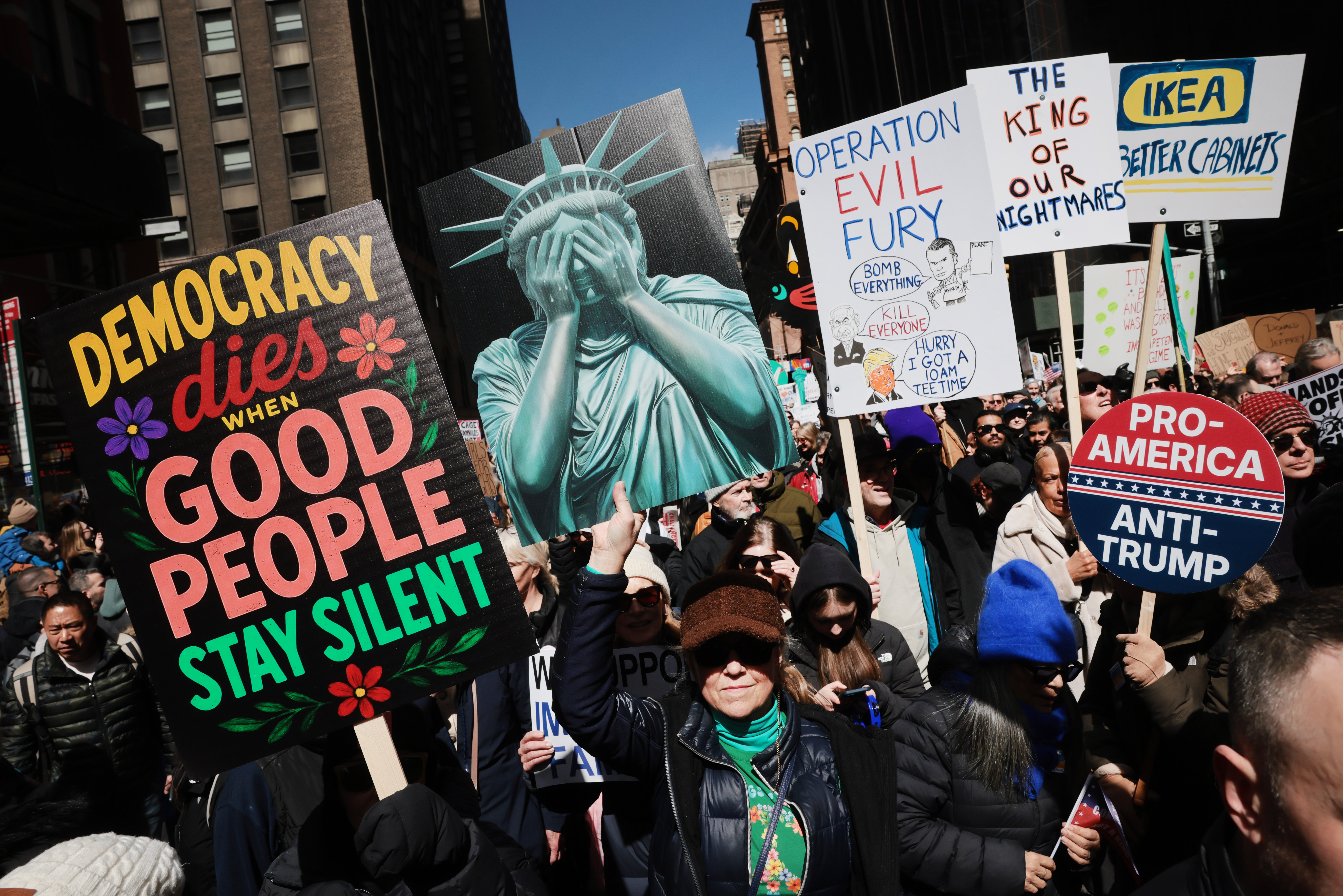 PHOTOS: ‘No Kings’ protest in New York City – NBC New York