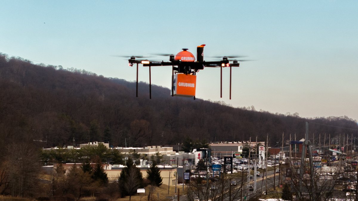 Meals from the sky? New Jersey town launches first-ever food delivery drone service
