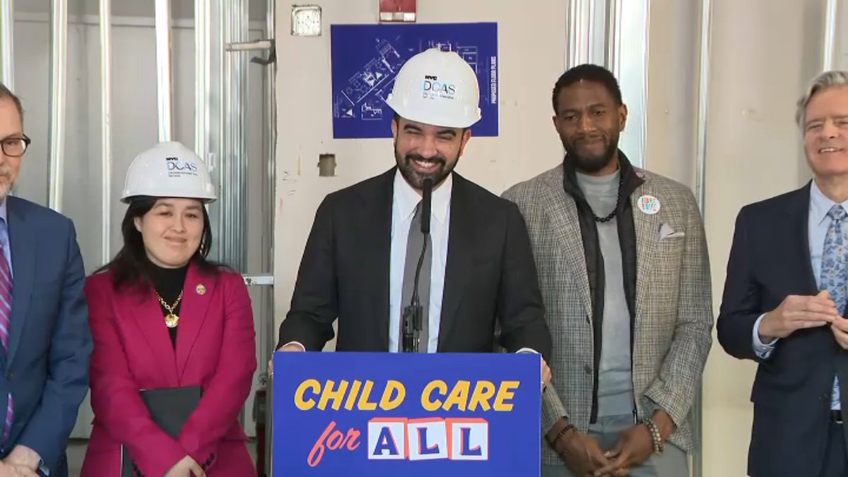 NYC announces free childcare pilot program for municipal workers