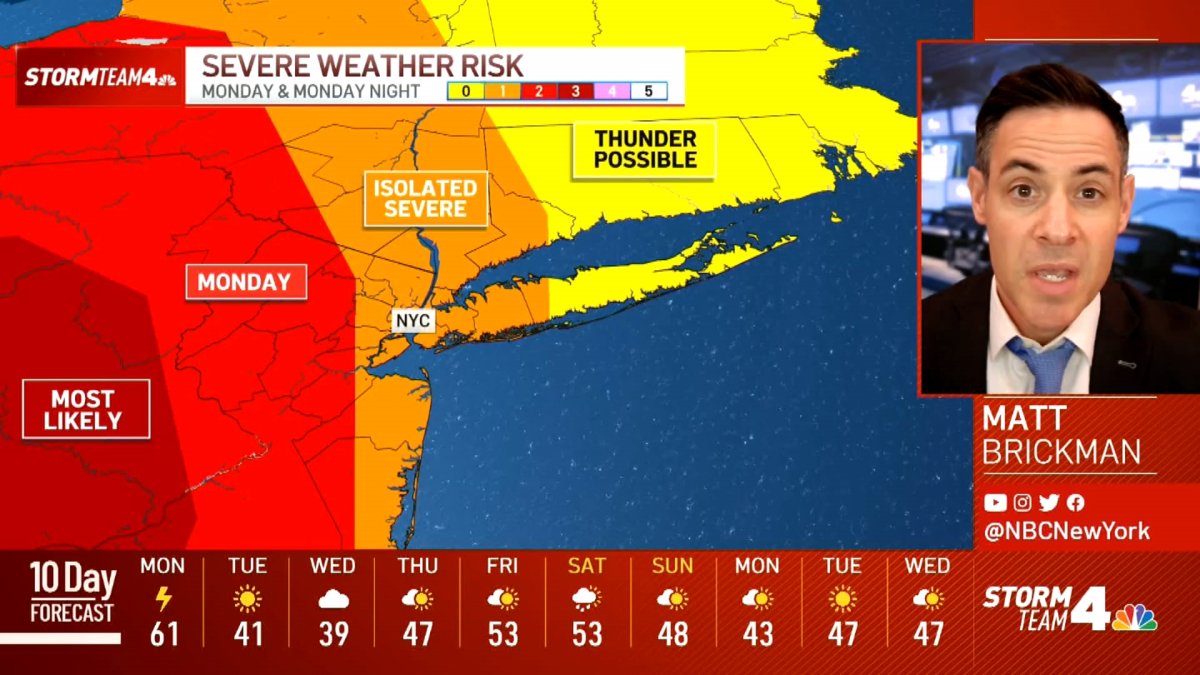 Latest Forecast From Storm Team 4 – NBC New York