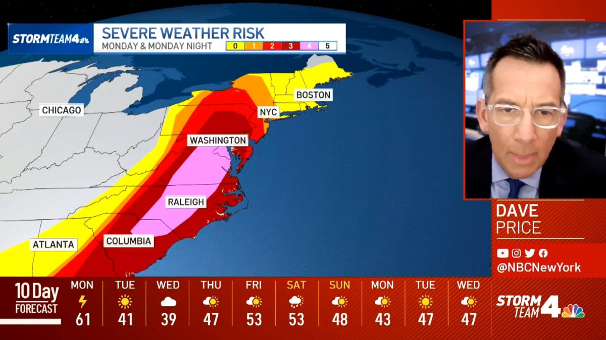 Latest Forecast From Storm Team 4 – NBC New York