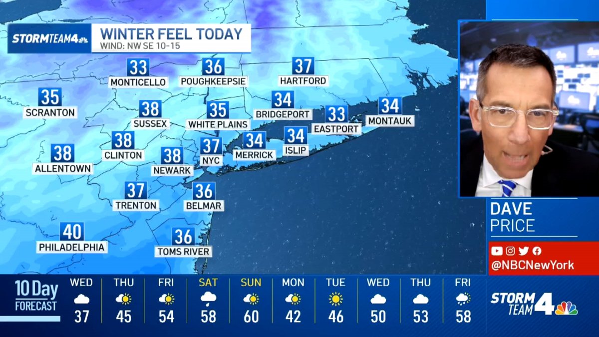 Latest Forecast From Storm Team 4 – NBC New York