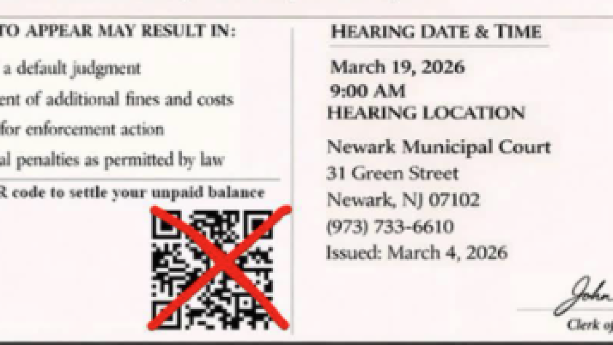 Not your traffic violation? A QR code scam is targeting drivers in New Jersey