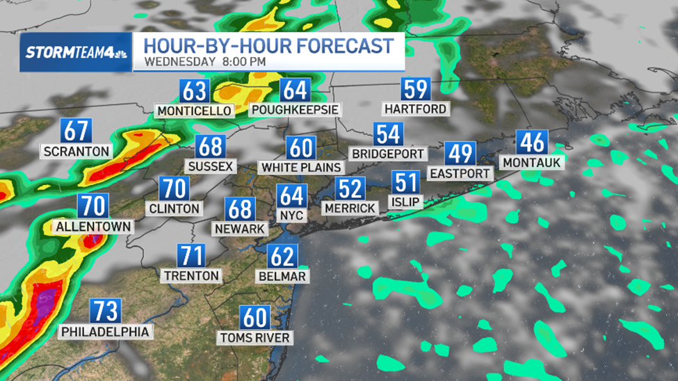 Severe weather threatens NJ today; are we getting snow tomorrow? – NBC ...