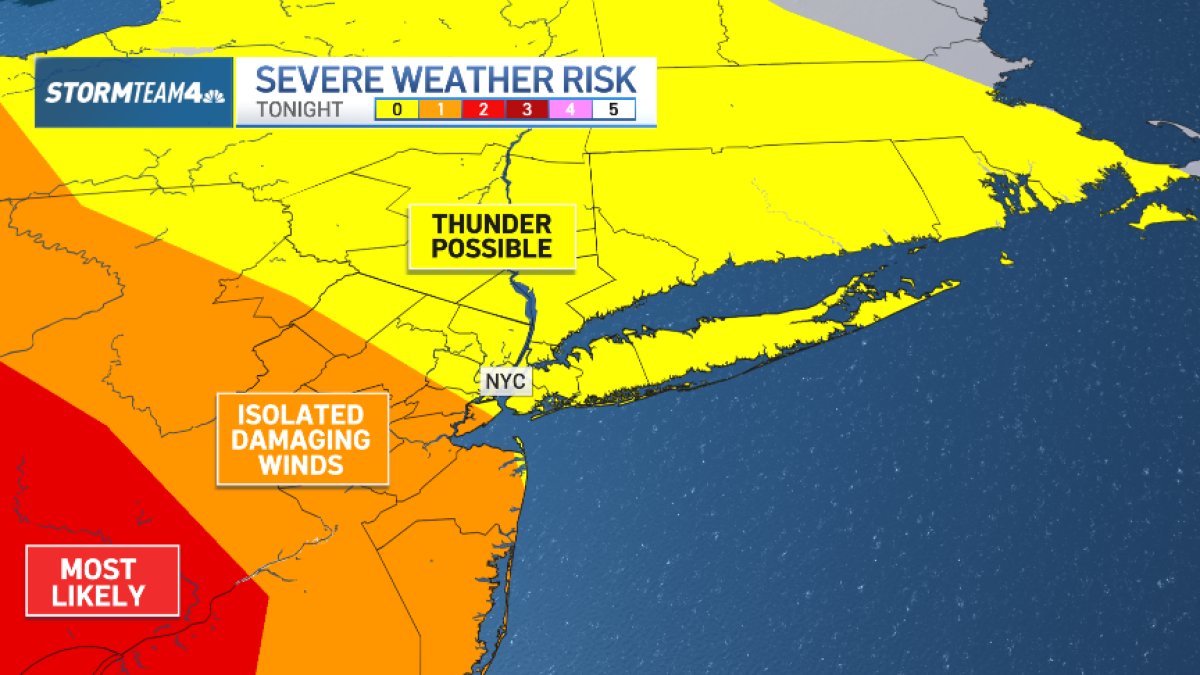 Severe weather threatens NJ today; are we getting snow tomorrow? –NBC New York