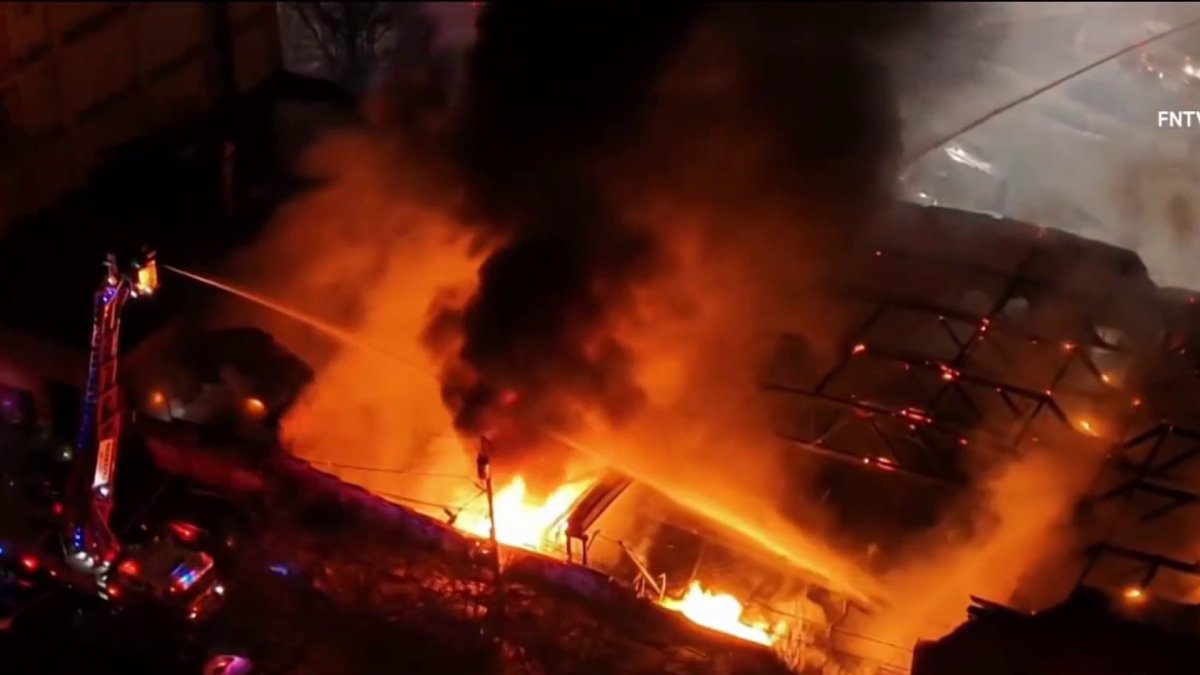 Crews battling hot spots after fire at abandoned chemical plant – NBC ...