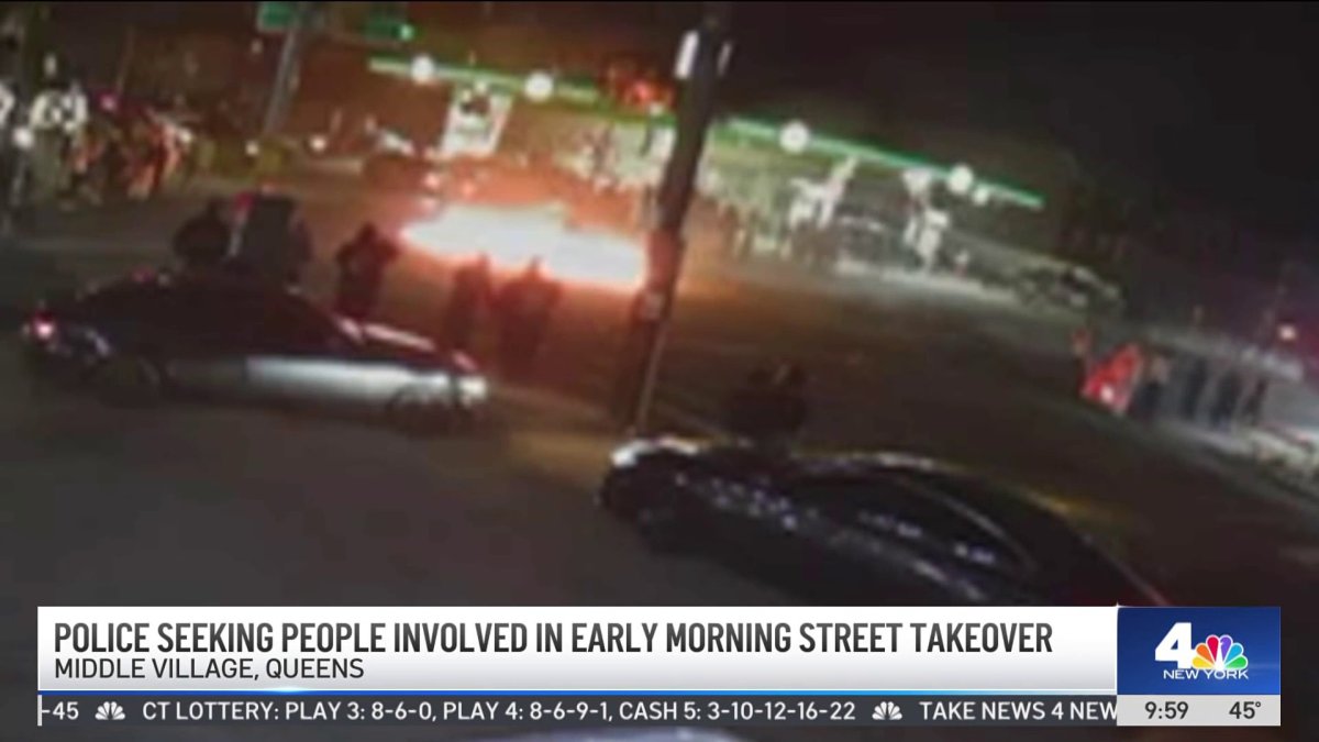 Fiery street takeover unnerves Queens neighborhood – NBC New York