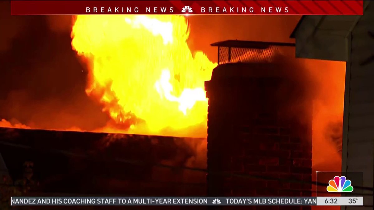 Fire damages multiple homes in New Jersey – NBC New York