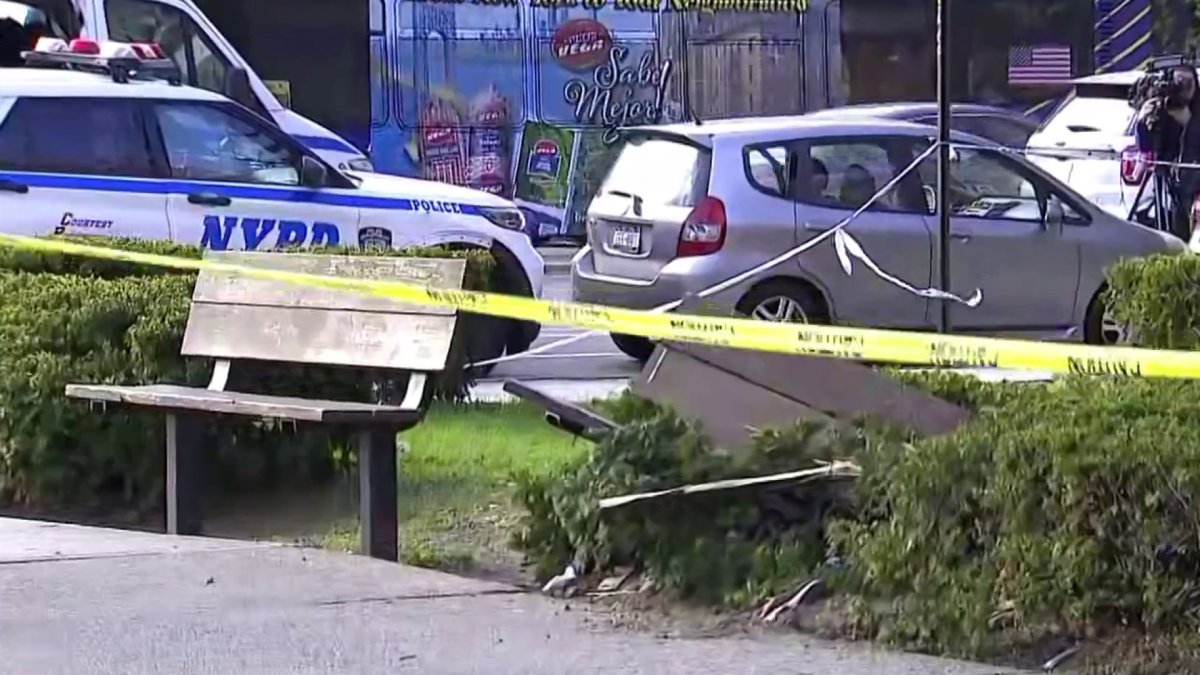 Woman killed, man hurt when out of control car slams into Bronx bench ...