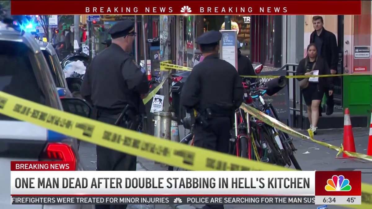Man dies in Hell’s Kitchen double stabbing – NBC New York