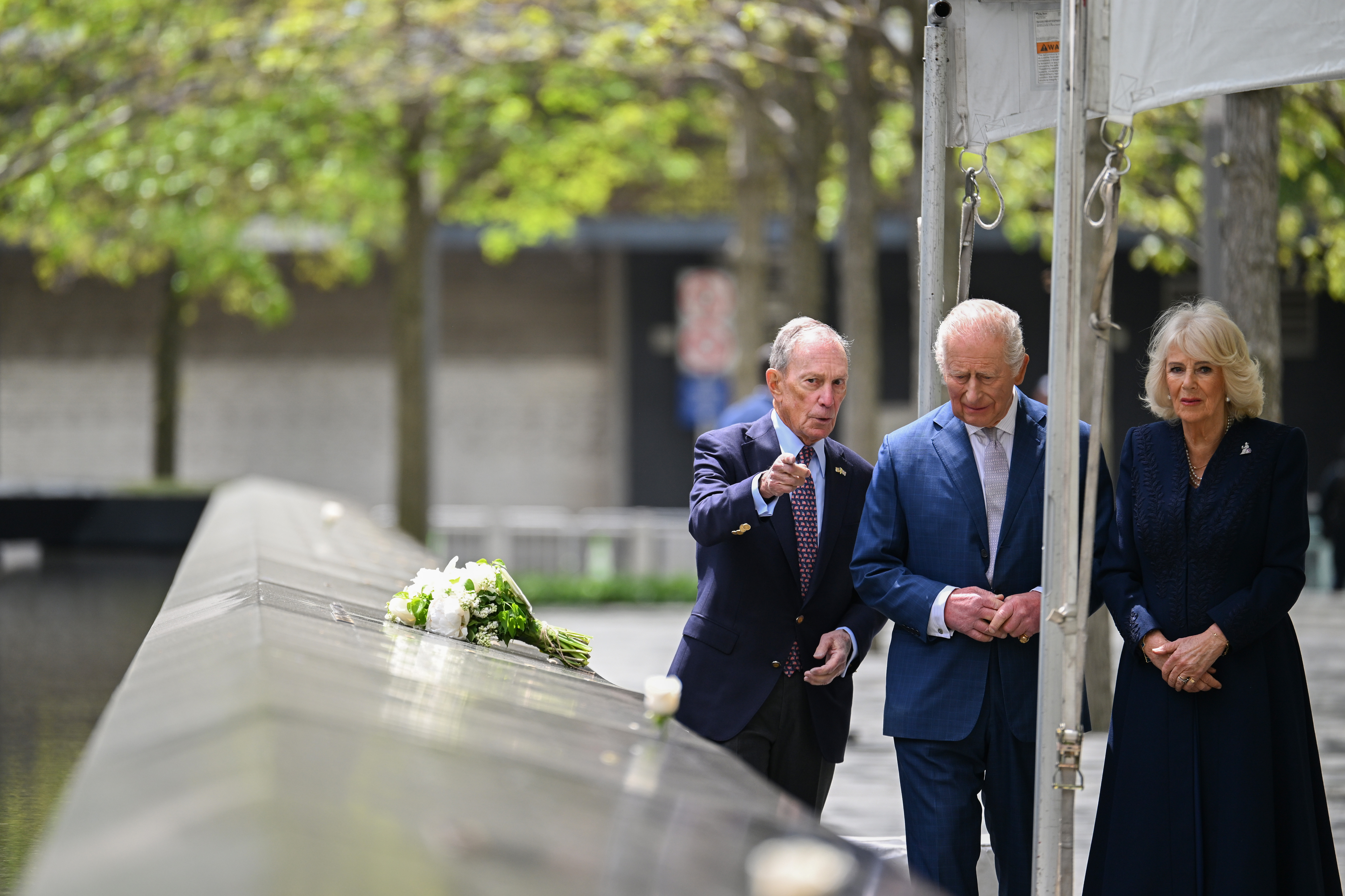 King Charles III and Queen Camilla kick off New York trip by honoring victims at the 9/11 Memorial