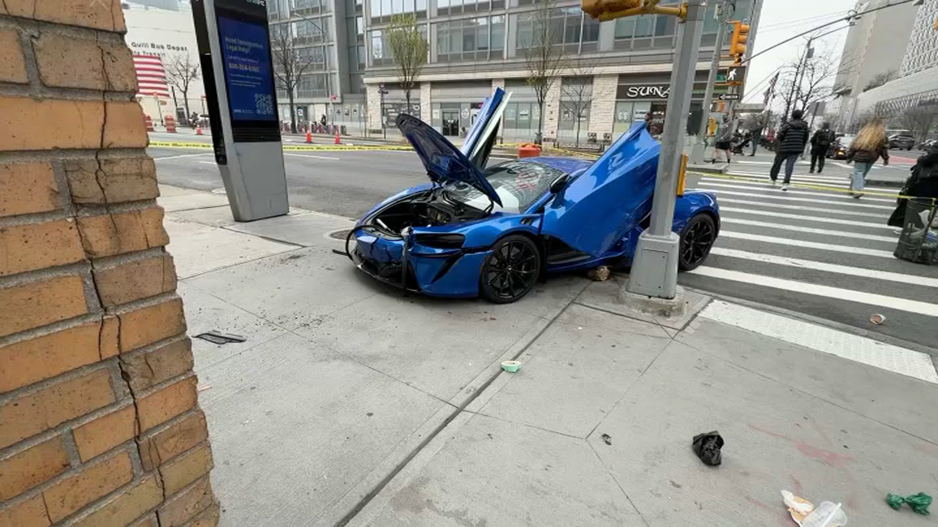 nbcnewyork.com - Ethan Harp - Crashed in 60 seconds: luxury auto theft ring doesn't get far
