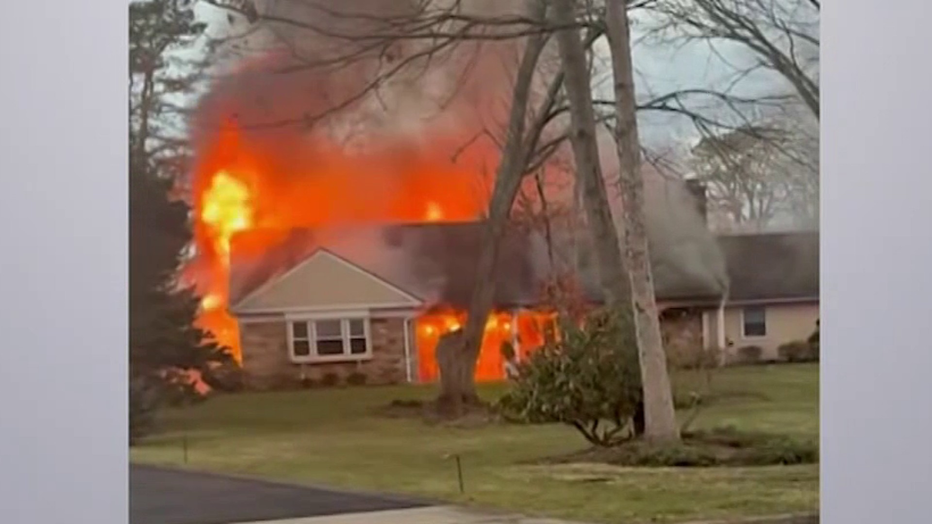 Long Island woman rescued from burning home thanks to mother and son neighbors