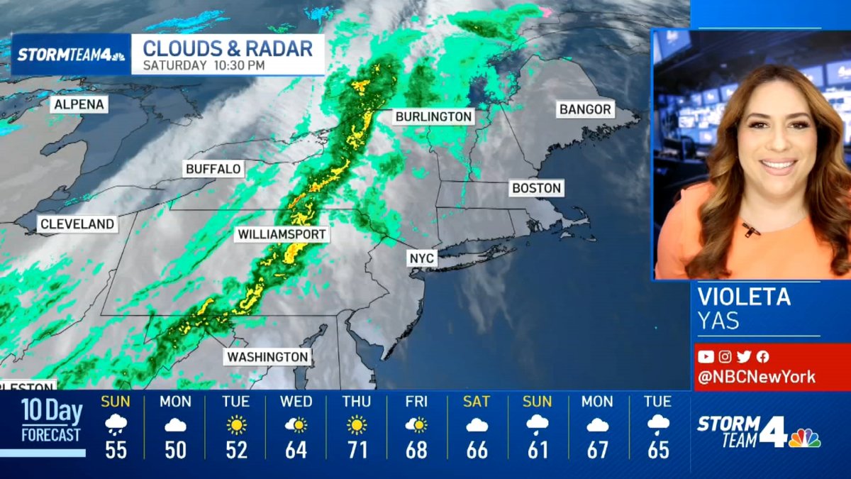 Latest Forecast From Storm Team 4 – NBC New York