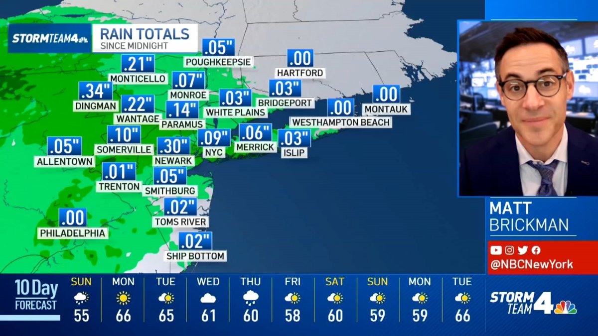 Latest Forecast From Storm Team 4 – NBC New York