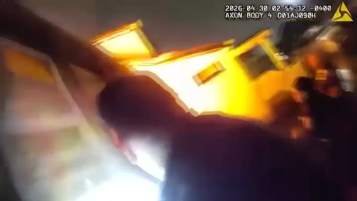 New bodycam video shows house explode with NYPD officers at front door