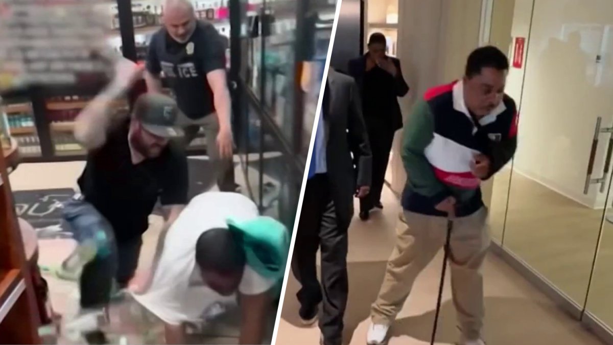 Man seen on video beaten by cops in Brooklyn liquor store plans to sue NYPD for $100 million