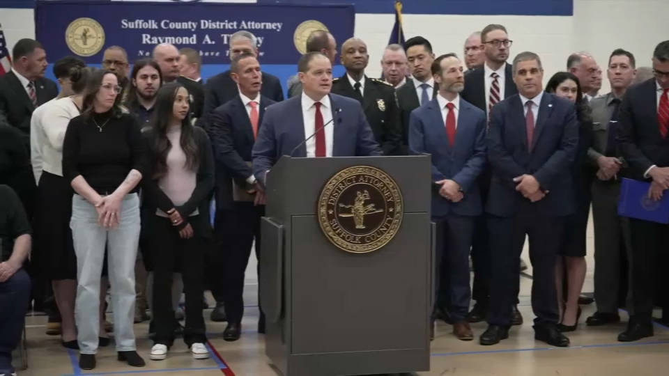 WATCH: Gilgo Beach victims' families speak after Rex Heuermann guilty plea