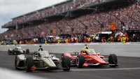 Felix Rosenqvist and David Malukas photo finish