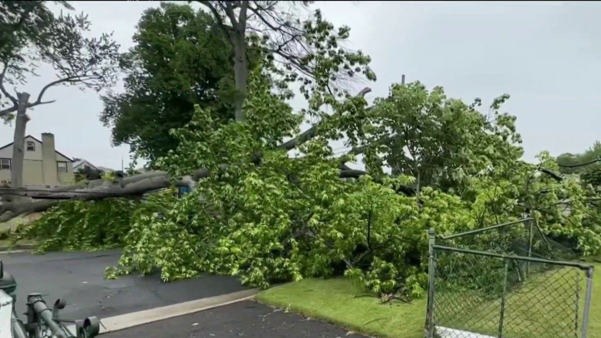 Crews work to repair damage left by powerful storms in New Jersey – NBC ...