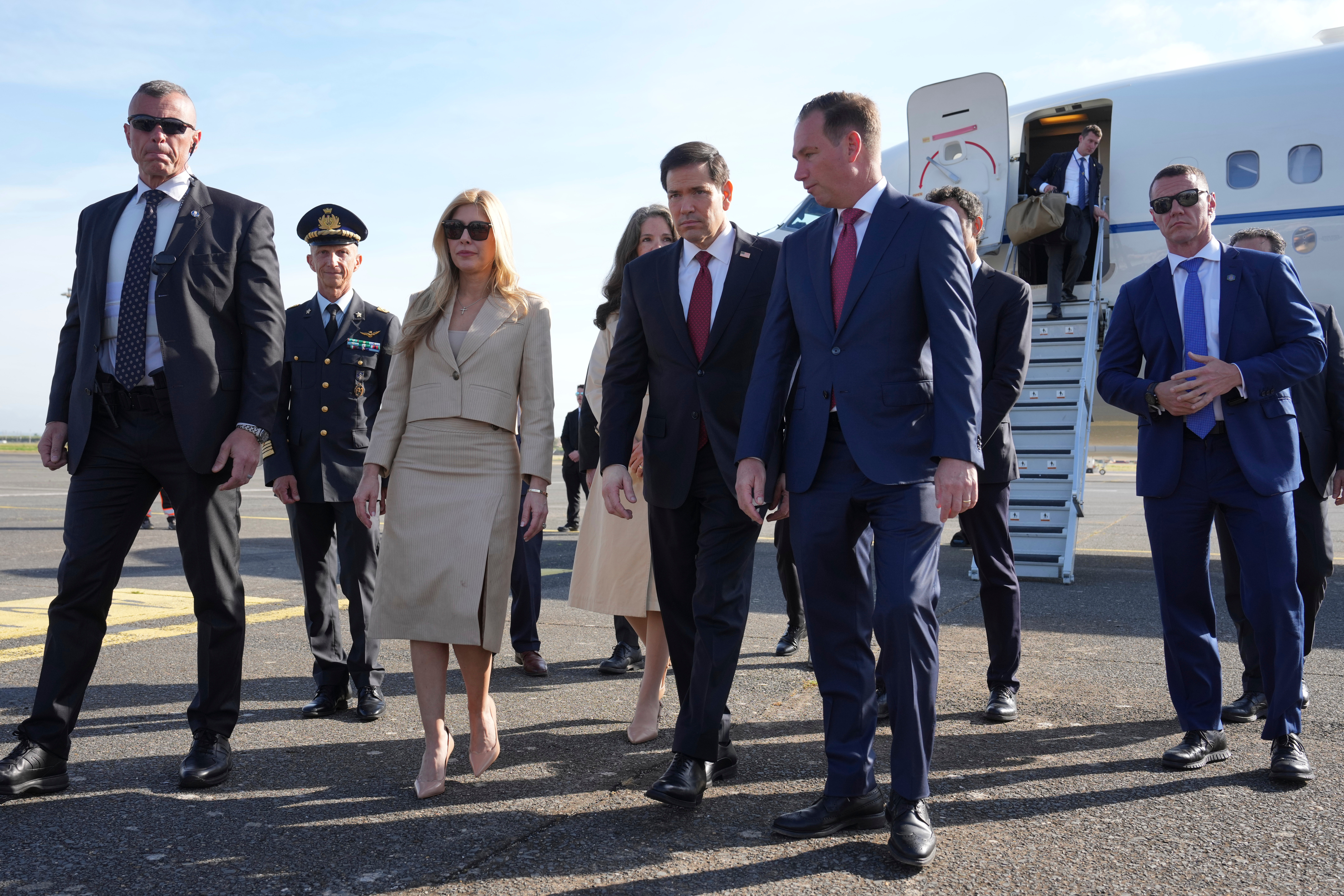 Rubio arrives for meeting with Pope Leo XIV to ease tensions after Trump's criticism over Iran