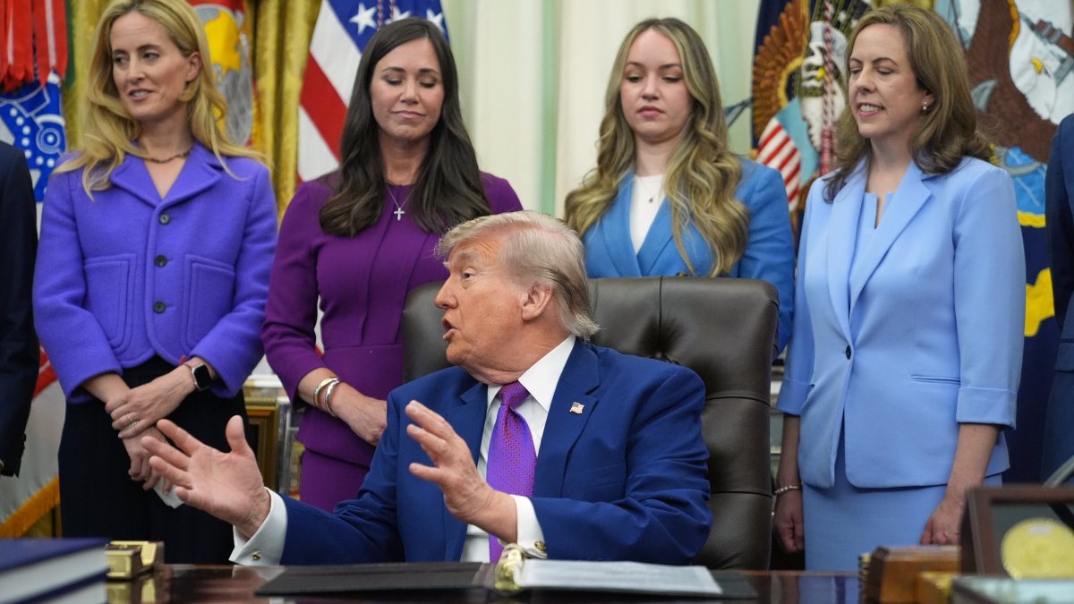 President Trump is getting his fourth medical checkup since last year