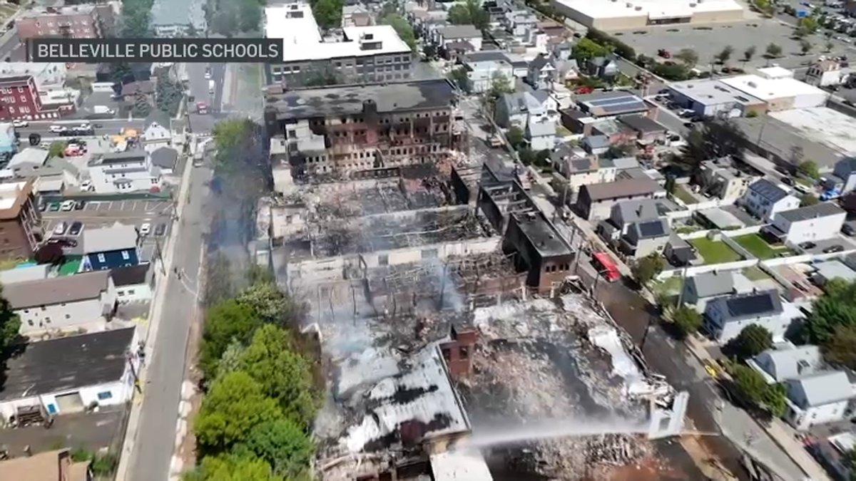 Schools closed for rest of week, classes held virtually after huge NJ warehouse fire