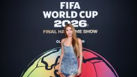 Shakira attends the announcement of the FIFA World Cup Final Halftime Show during Global Citizen NOW 2026 at Spring Studios on May 14, 2026 in New York City.