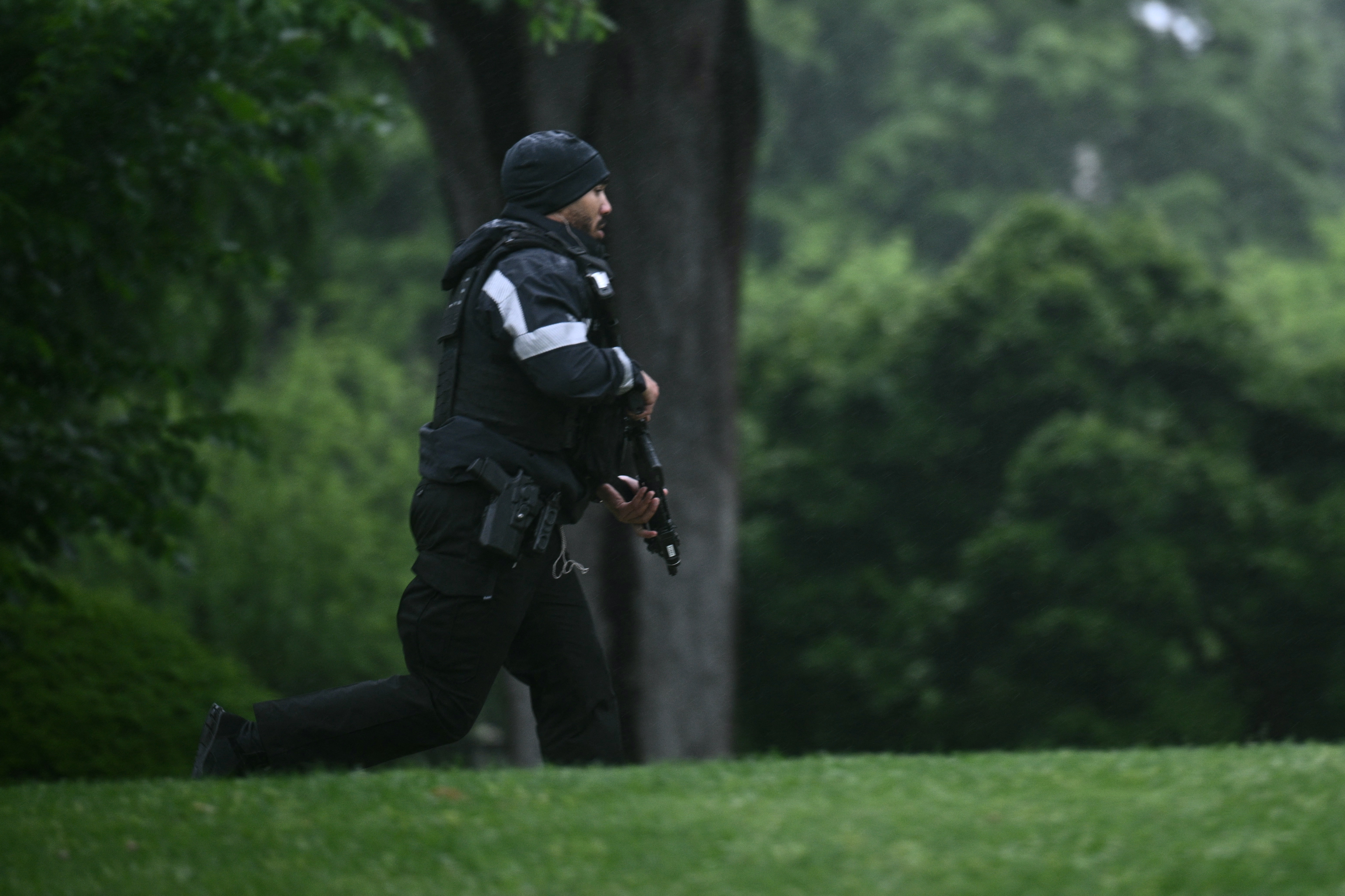 Secret Service reports shots fired near the White House
