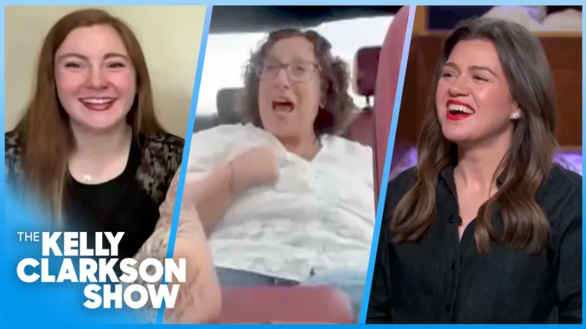 Kelly Clarkson meets viral granddaughter who bought grandma's old house back