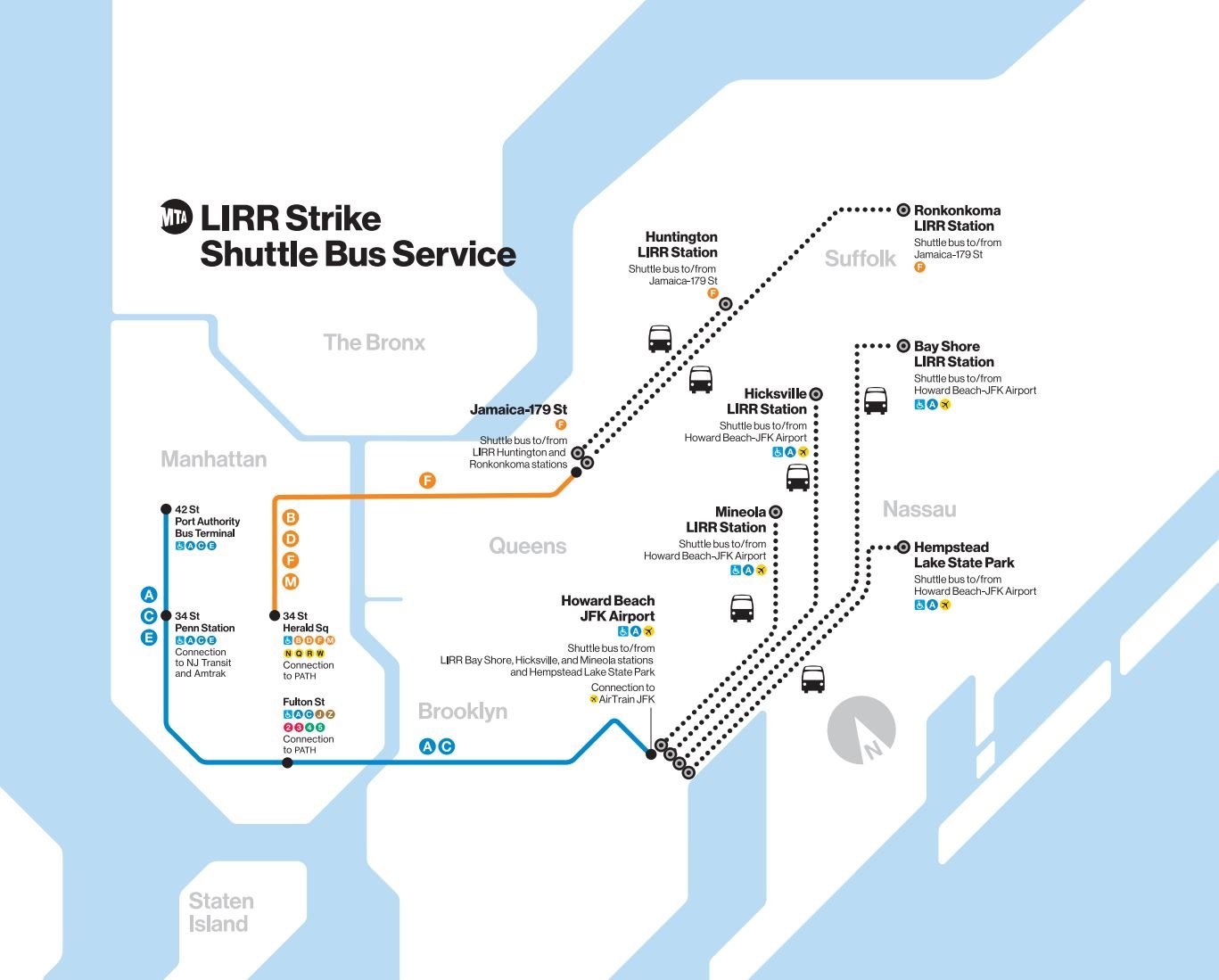 LIRR unions go on strike, service halted indefinitely – NBC New York