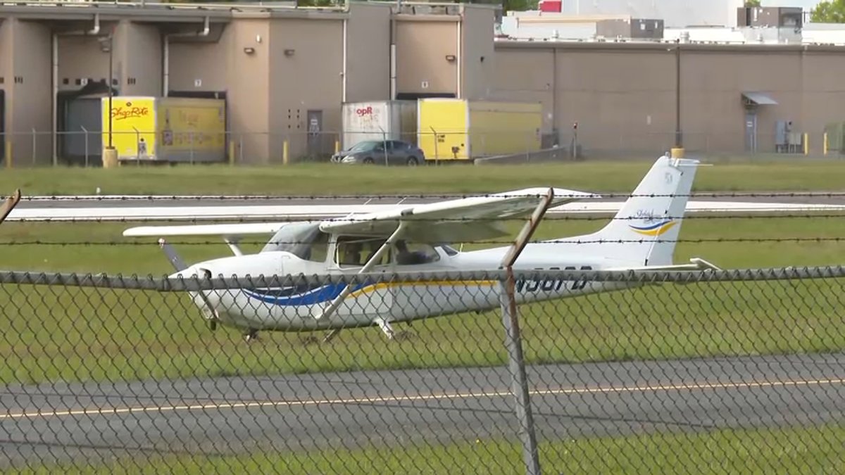 Small plane crashes on takeoff at Linden Airport
