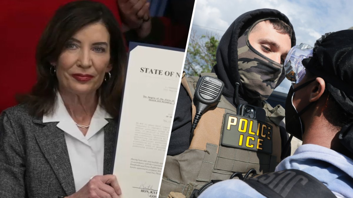 Hochul signs sweeping anti-ICE protections in New York, expanding rights for immigrants and students