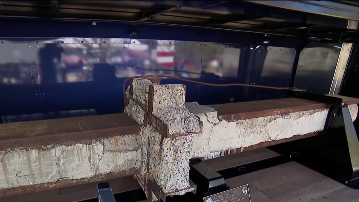 Steel beam from 9/11 site tours U.S. to educate and remind Americans of the attacks
