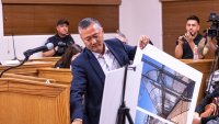 David Venturella speaks to the city of McFarland's Planning Commission.