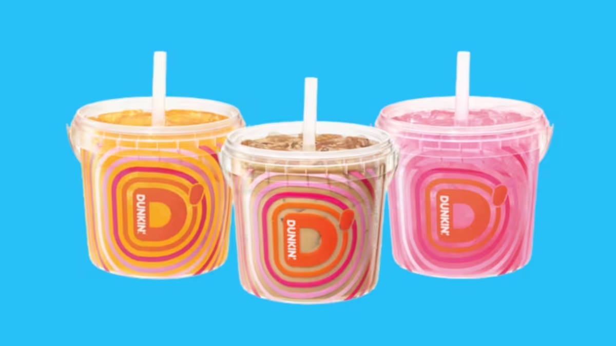 Dunkin’s 48-ounce coffee buckets are back, now nationwide – NBC New York