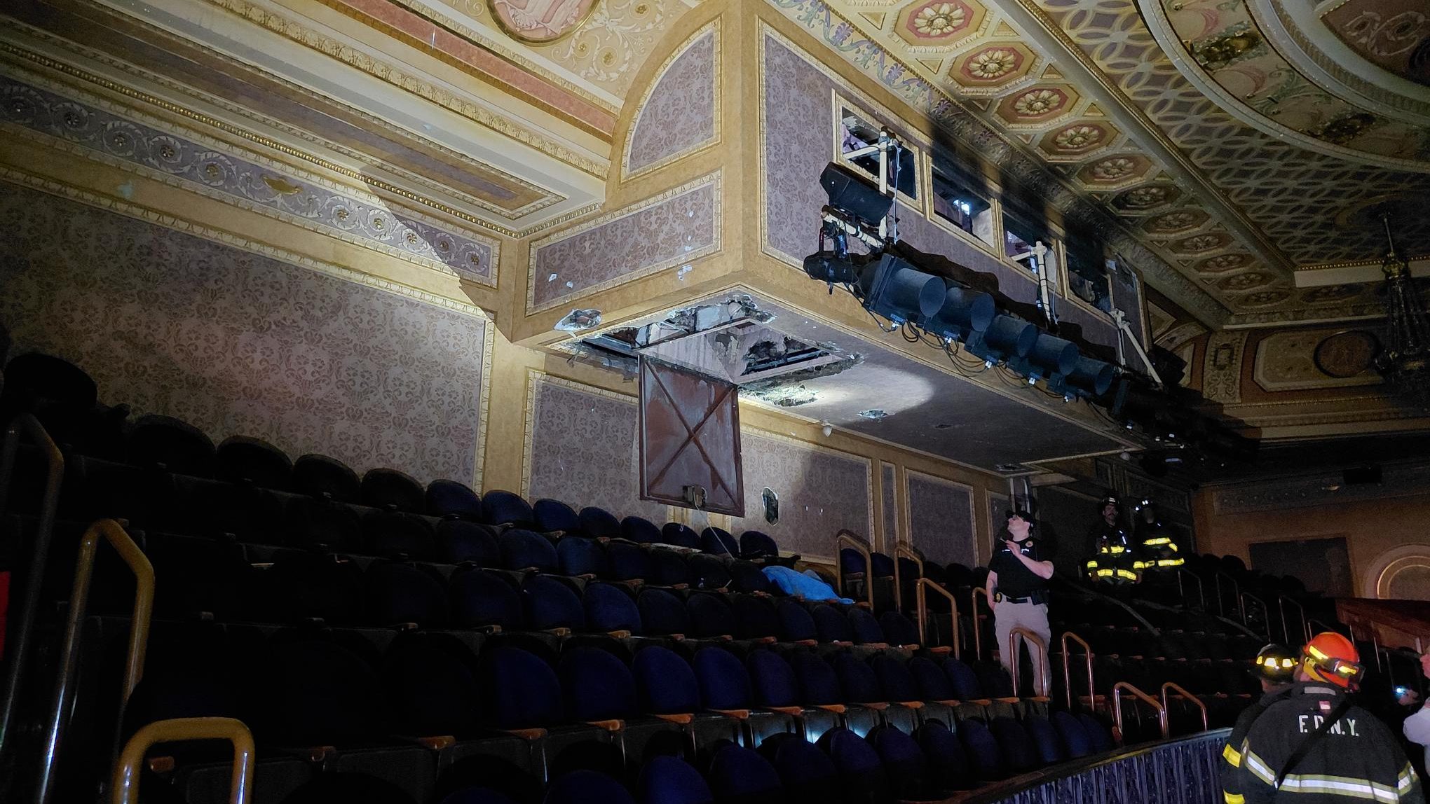 Eugene O’Neill Theatre ordered to vacate after Monday fire – NBC New York