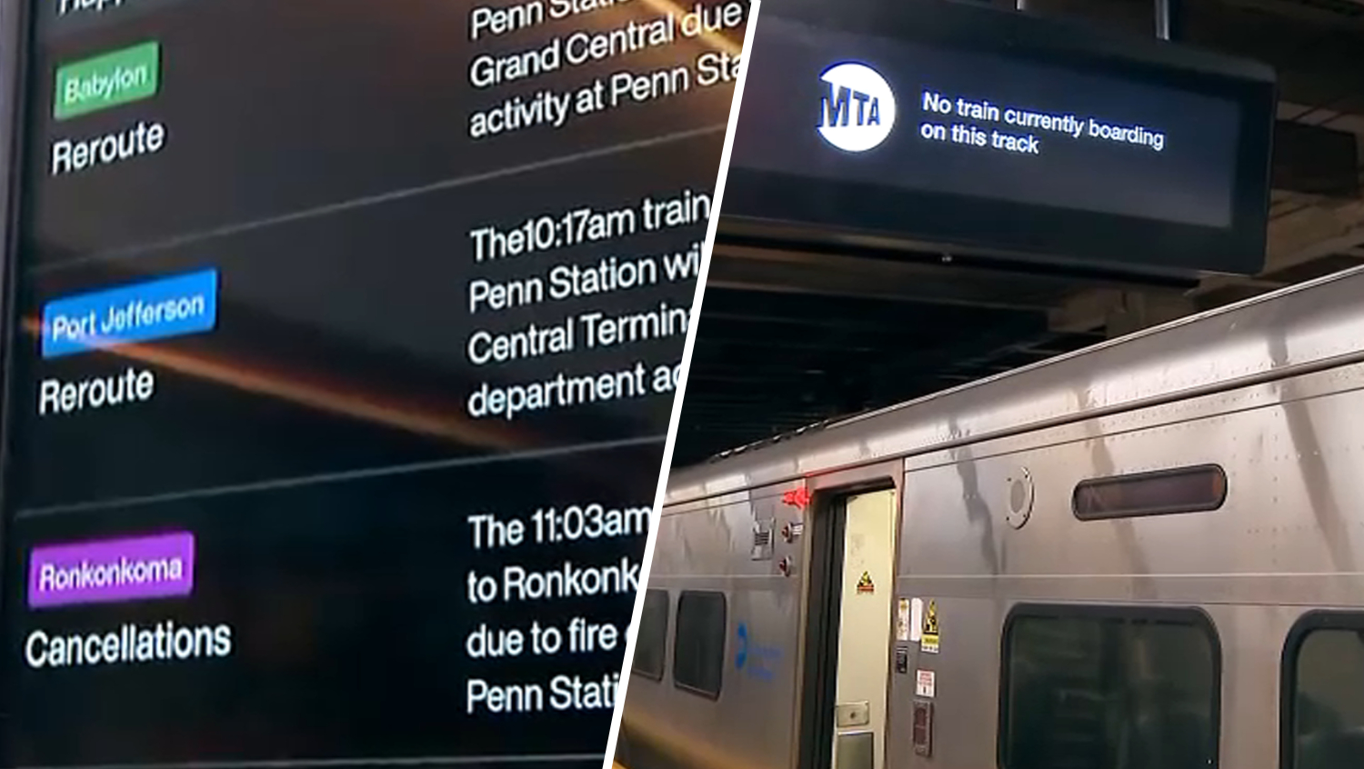 LIRR track fire repairs impact Friday morning commute