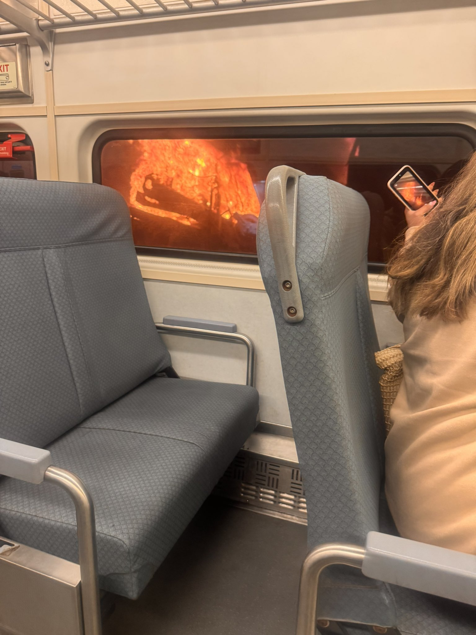 Photo shows NY Penn fireball as service nightmare continues for Amtrak, NJT
