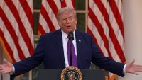 Trump speaks from Rose Garden