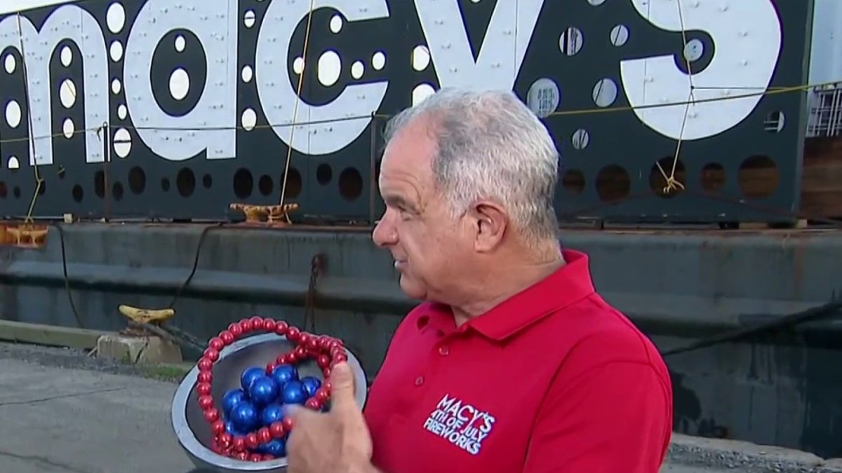 A look into the final prep for Macy's Fourth of July fireworks