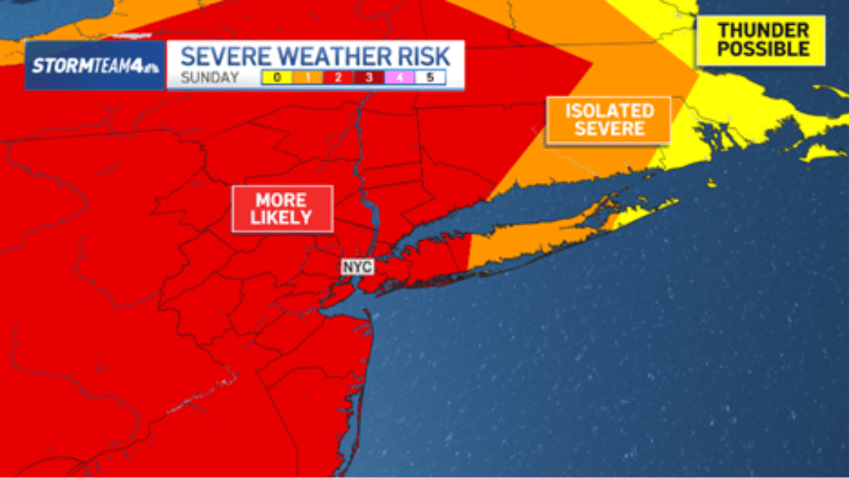 Previsão do tempo para o fim de semana em Nova York agradável e seco, até domingo – NBC New York