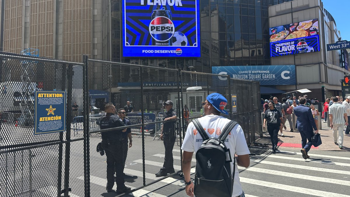Haverá uma festa de observação fora do MSG para o jogo 4, com segurança – NBC New York