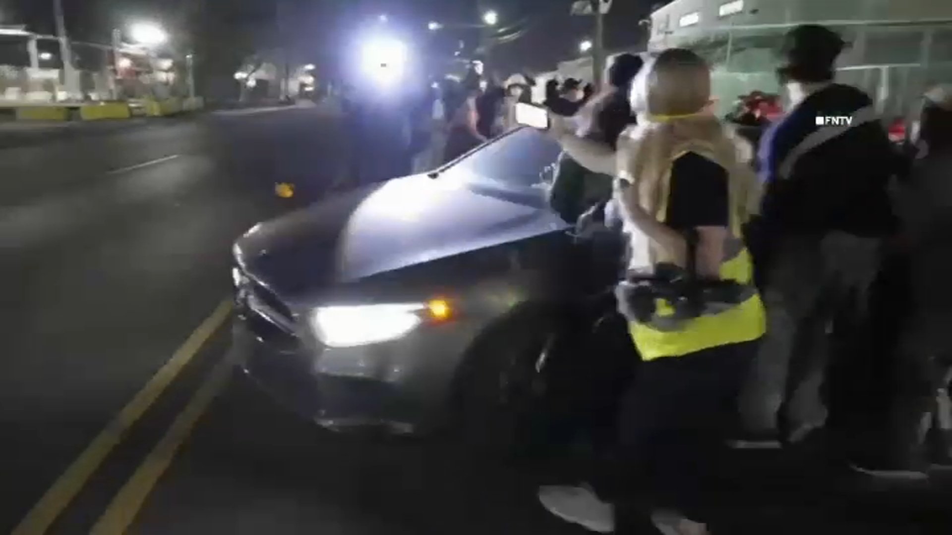 Photojournalist hit by car outside Delaney Hall in Newark