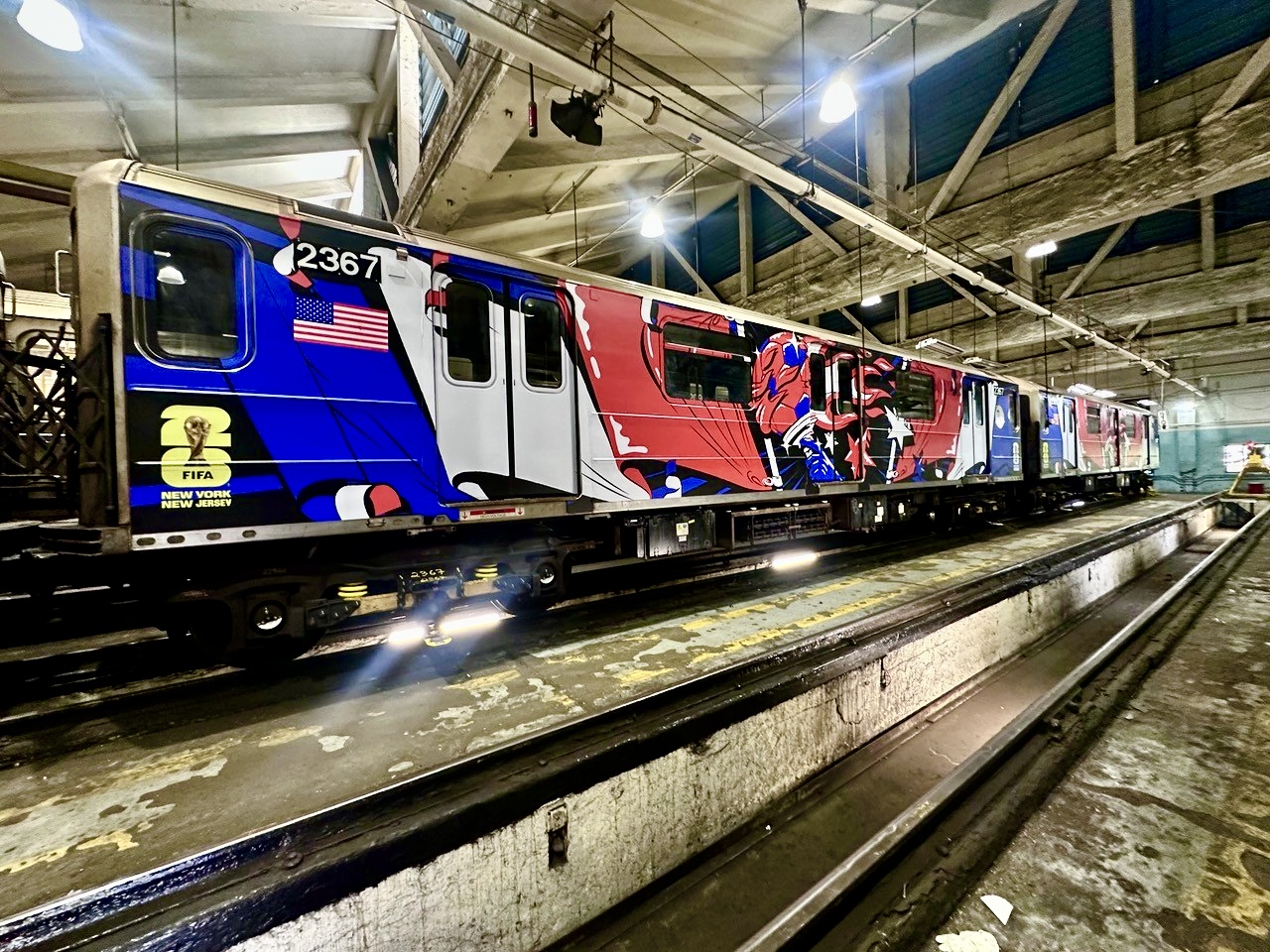 MTA debuts FIFA World Cup 2026 trains – NBC New York