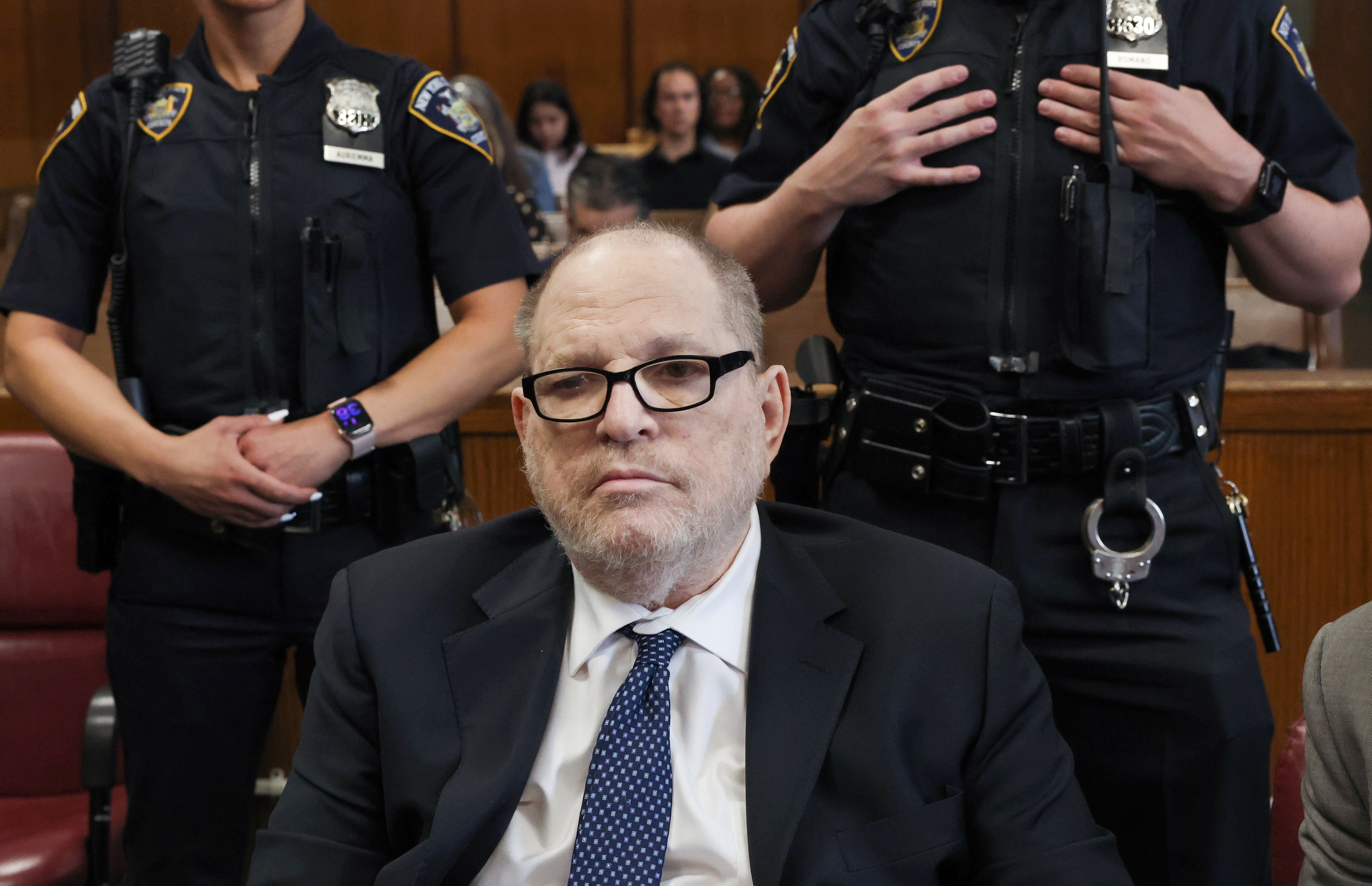 Prosecutors drop Harvey Weinstein's unresolved rape charge; his other convictions stand