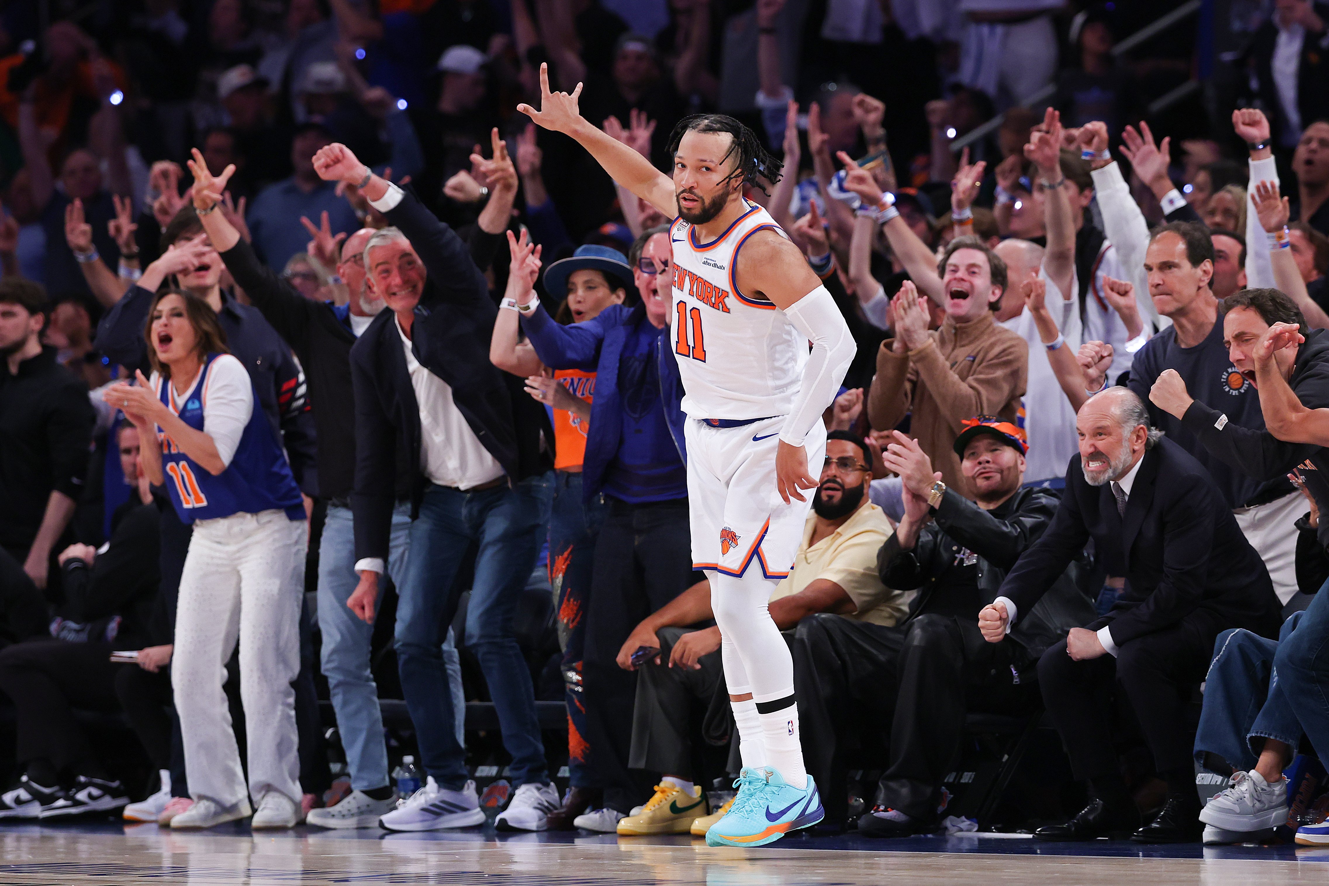 Knicks win first NBA title since 1973 with 94-90 victory over Spurs in Game 5