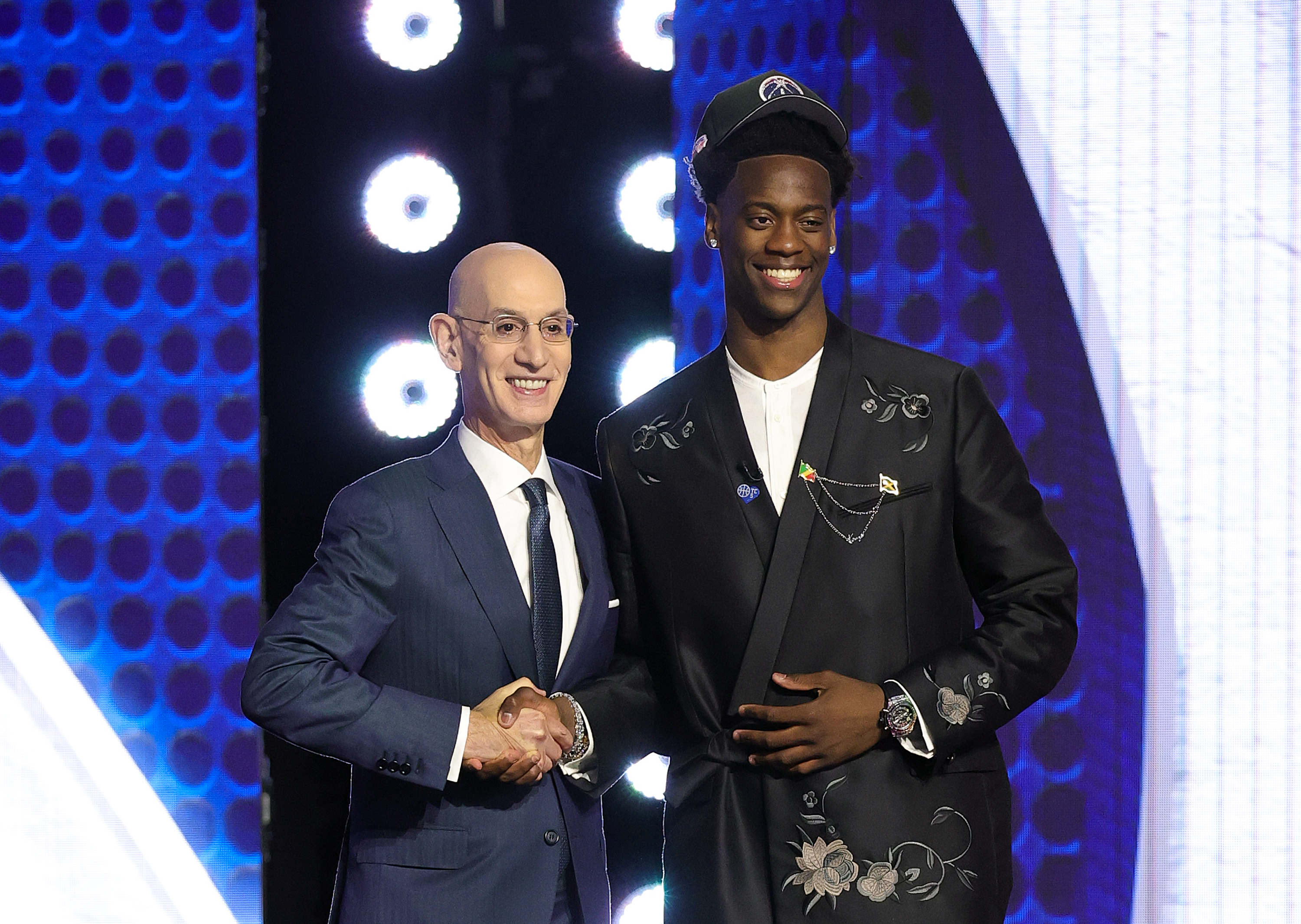 AJ Dybantsa recalls what was going through his mind when he was selected first overall at NBA draft