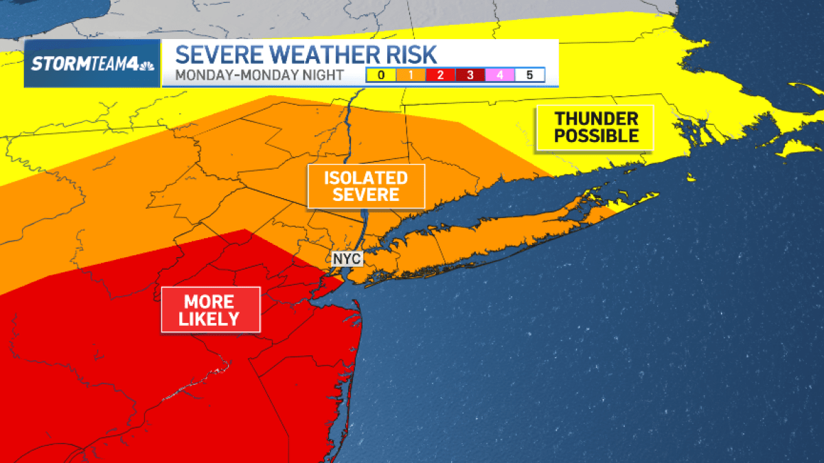 Previsão de Nova York prevê tempestade na noite de segunda-feira para ameaçar jogo da Copa do Mundo – NBC Nova York