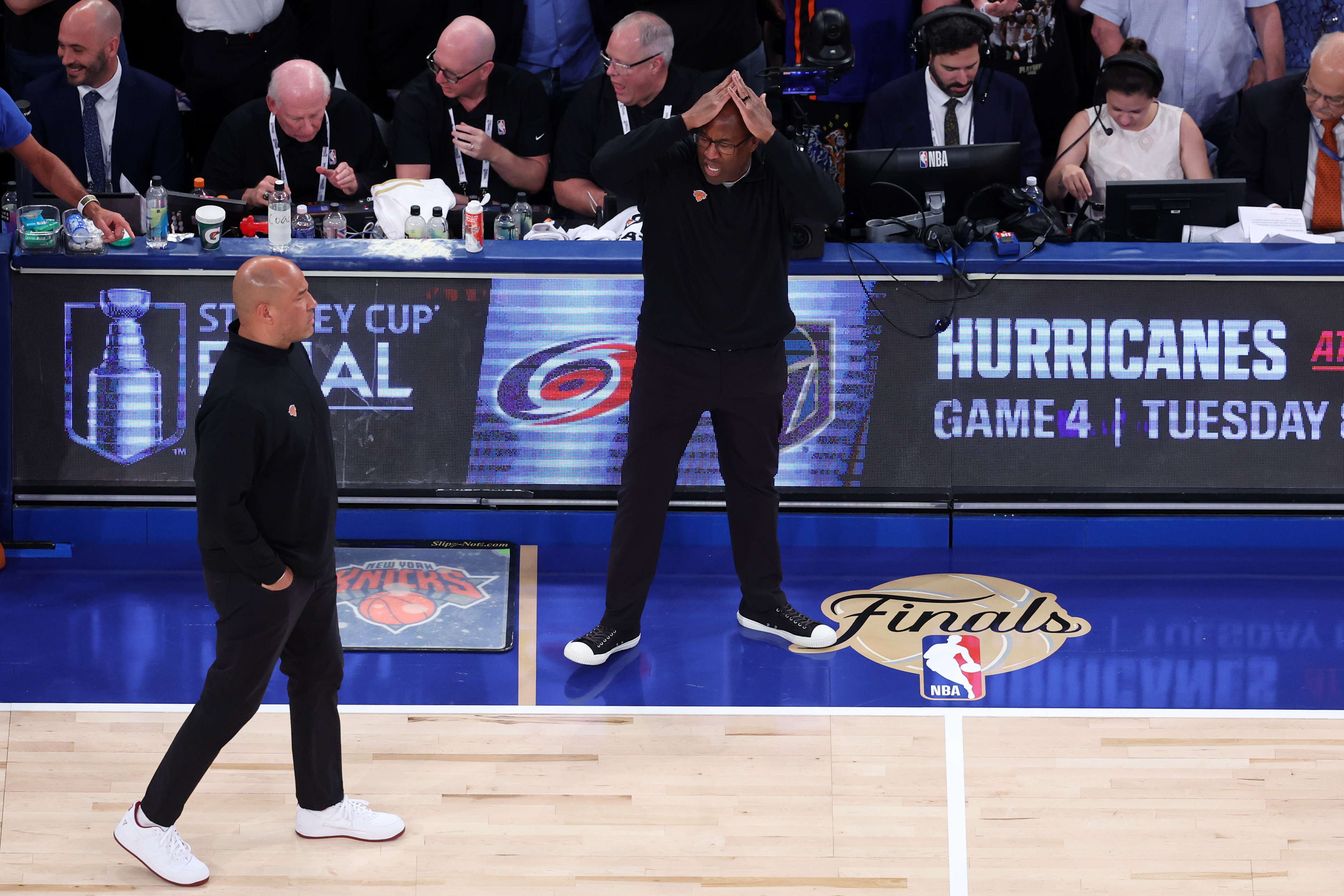 Knicks coach on free throw disparity in Game 3: ‘Never thought I'd see that in an NBA Finals game'